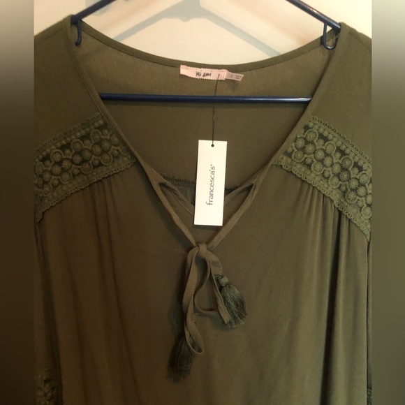 Olive Green midi dress - Picture 3 of 10